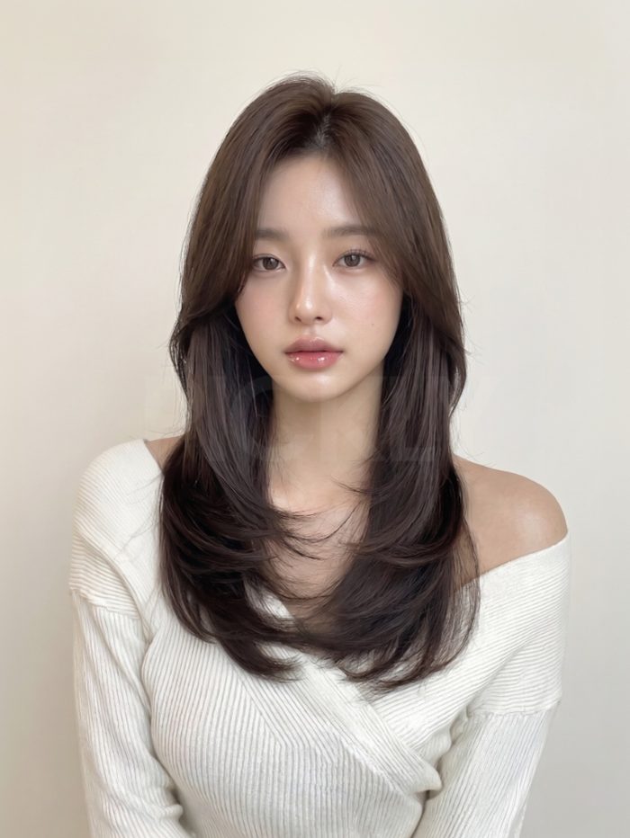 헤어모델 샘플