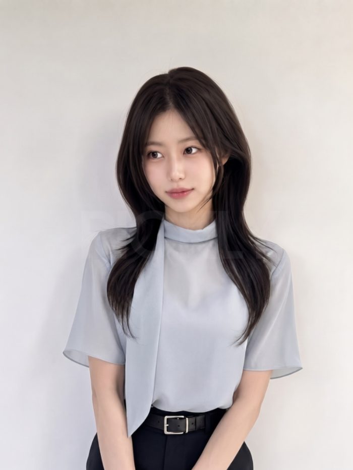 헤어모델 샘플