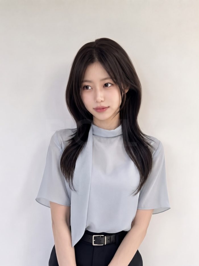헤어모델 샘플